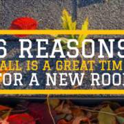 why replacing your chattanooga homes roof in the fall is a great time of year