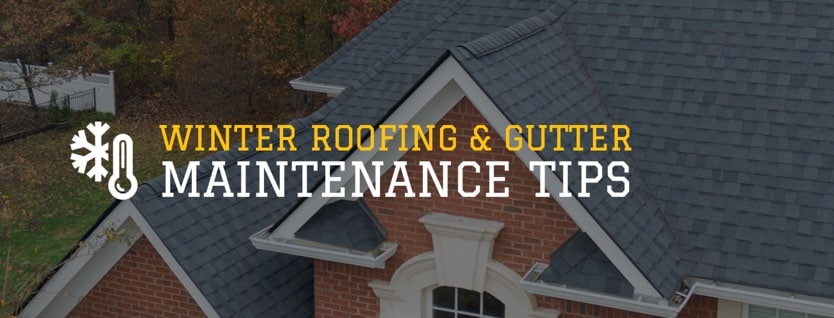 Winter Roofing & Gutter Maintenance Tips