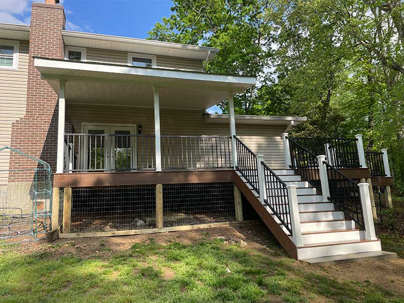 After deck replacement