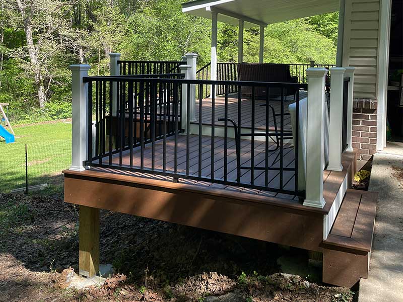 After deck replacement